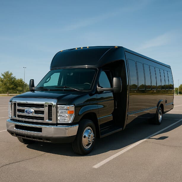 Charter Bus Rental Porterville 18 Passenger Minibus