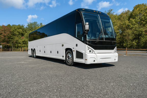 Charter Bus Rental Porterville 56 Passenger Charter Bus